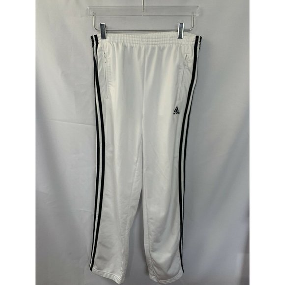 adidas Other - Adidas men’s sz xs white/black warmup athletic track pants training